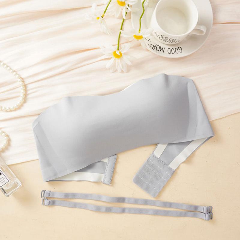 2 Pcs Women Invisible Bra Strapless Bralette 1/2 Cup Women's Underwear Female Seamless Party Wedding Bras Sexy Lingerie New