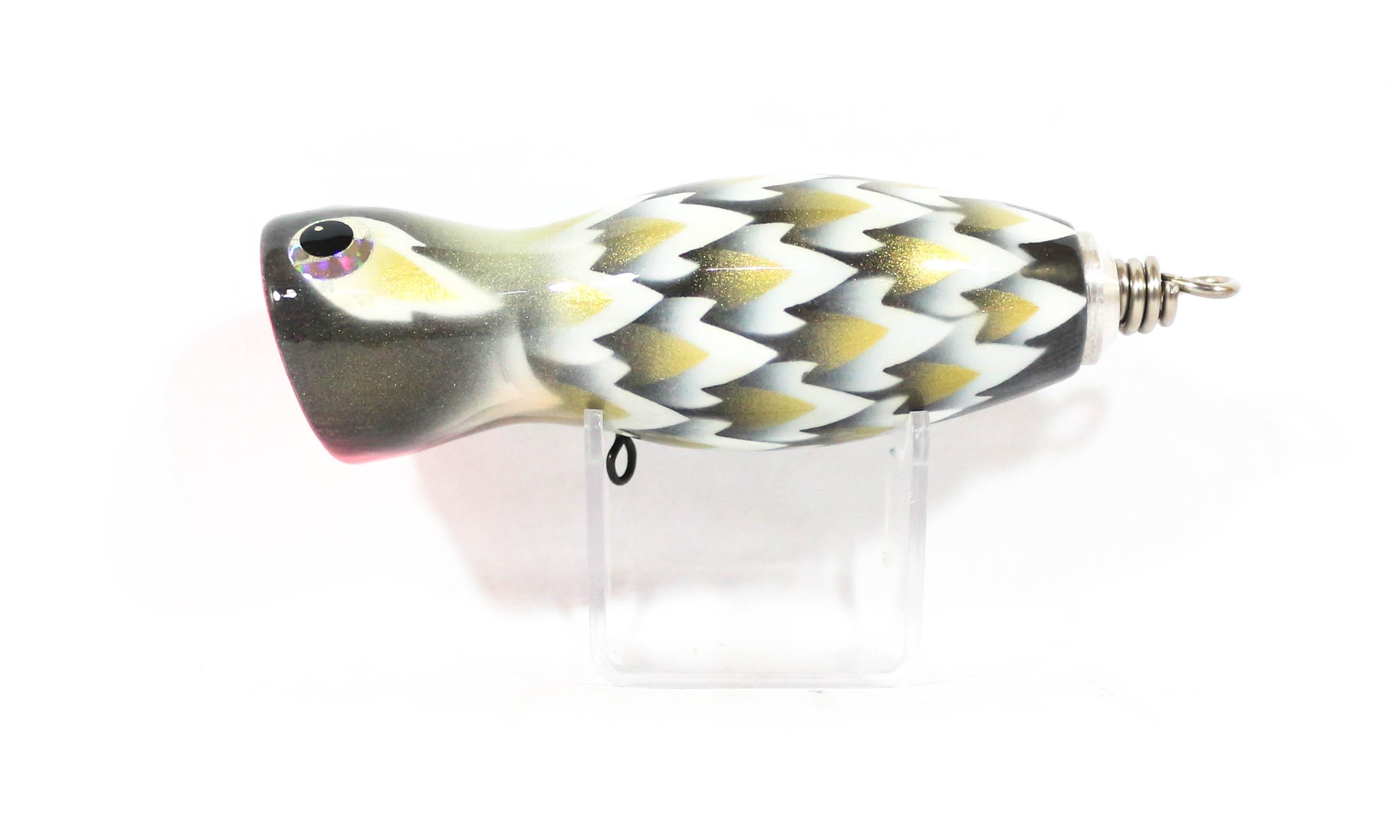 

Handmade Popper Baby Floating 90 mm 17 grams Dragon White (1088)