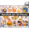 Retro Food Poster Stickers Yummy Dessert Cake Bread Jam Art Graffiti For Diy Creative Decoration Funny Sticker 203050Pcs