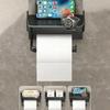 Toilet Paper Holder Plastic Storage Rack Kitchen Towel Placement Of Seasoning Bottles Bathroom Wall Roll Of Paper Phone Storage
