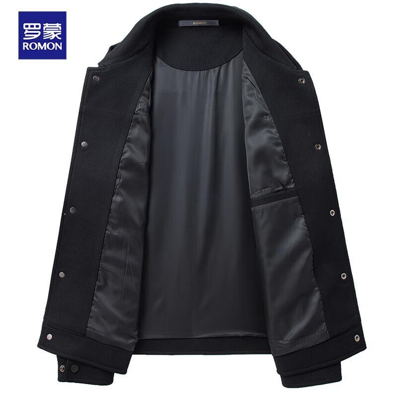 ROMON Men's Business Casual Short Lapel Jacket