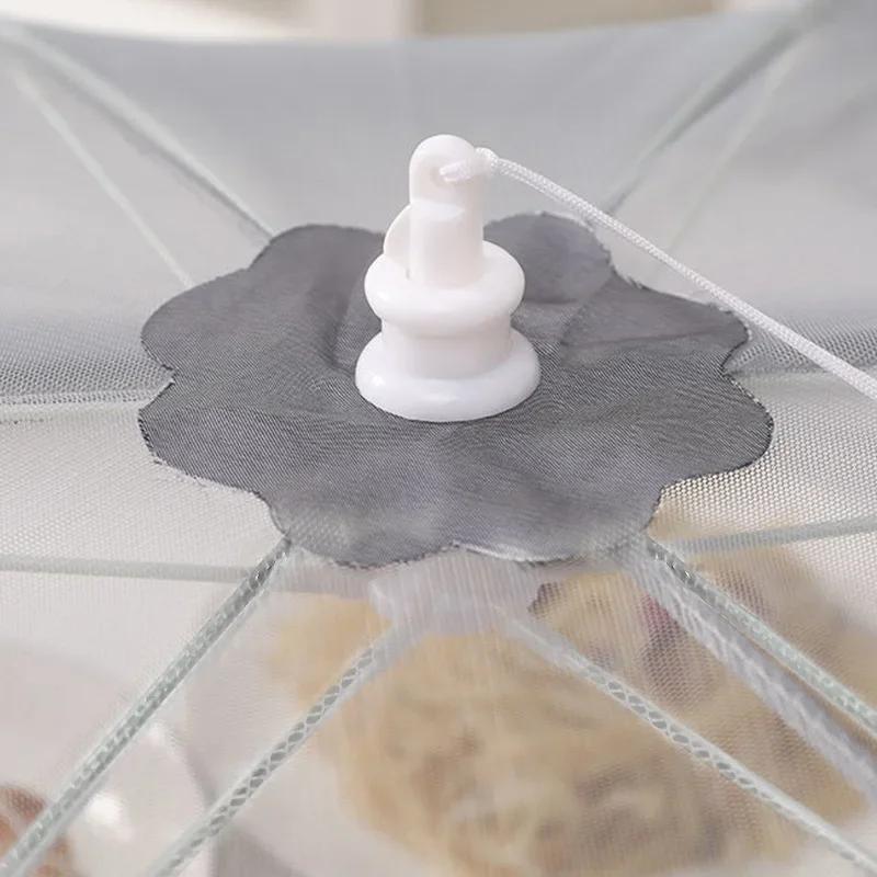 Foldable Food Covers Dining Table Mesh Cover Home Anti Fly Mosquito Tent Umbrella Picnic Protect Net Kitchen Accessories