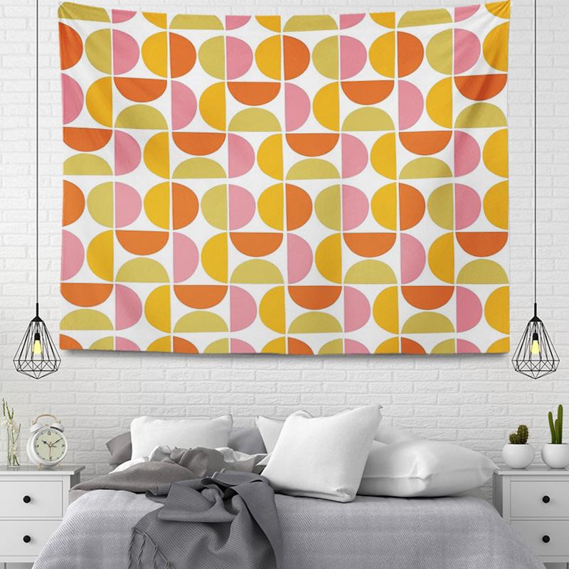 Home decoration Wall tapestry aesthetic room boho accessories wall hanging fabric autumn mandala decor vintage Morocco Bedroom