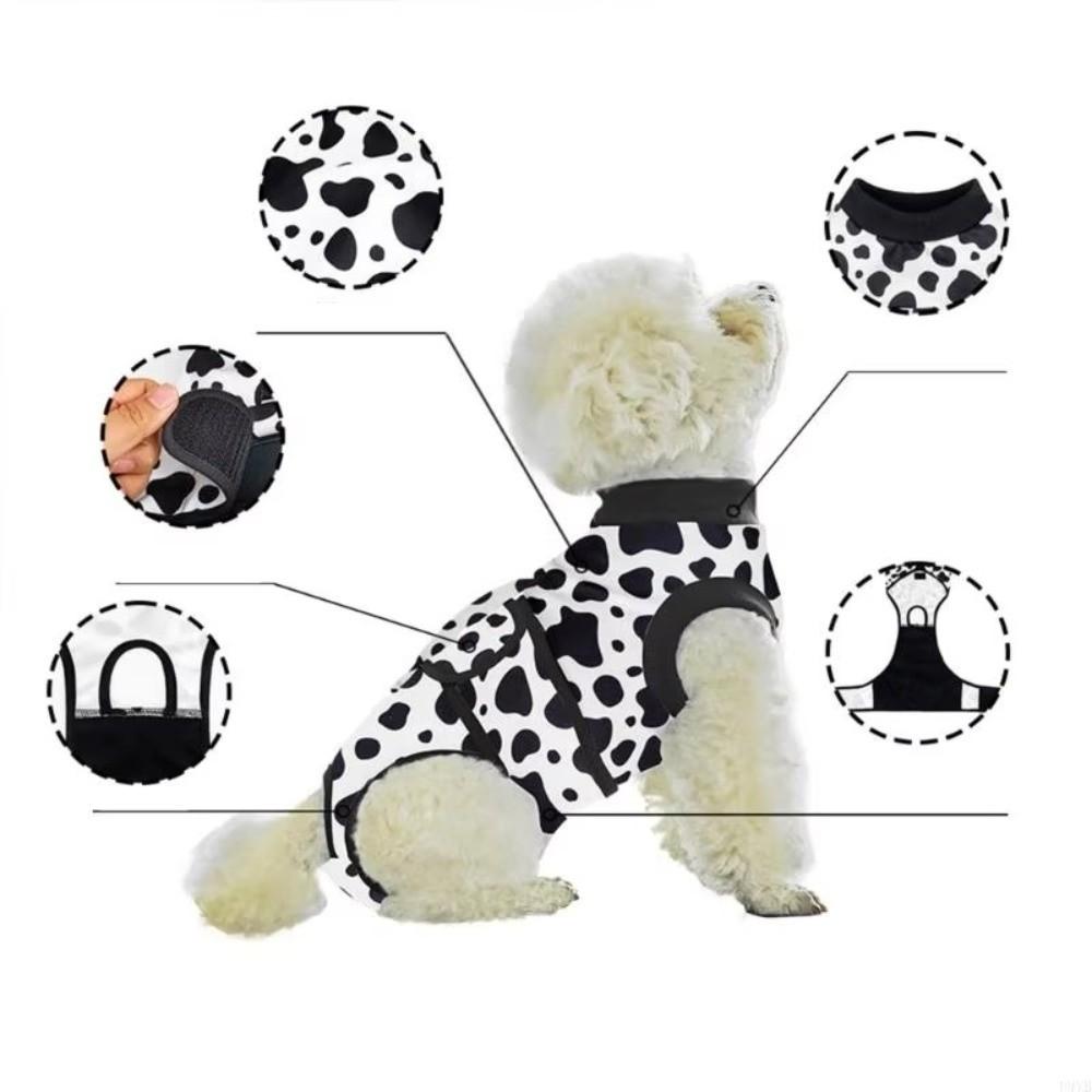 Warm Anti Licking Protective Clothing High Elasticity Dog Sterilization Suit  Daily Rehabilitation