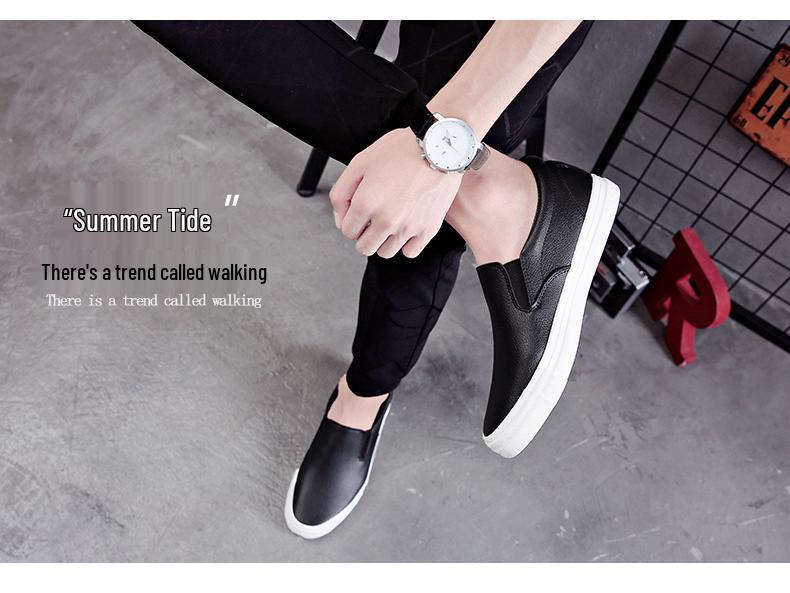 Unisex Weiße Canvas Slip-On Sneaker: Freizeitschuhe mit weicher Sohle für Männer, Jugendliche und Frauen; Perfekt zum Tanzen, Entspannen und für den Partnerlook.