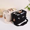 Trendy Multi-Functional Canvas Mommy Bag - Fashionable Mother & Baby Shoulder Messenger
