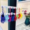 Lobster-Shaped Crochet Plant Hanger Cotton Woven Crochet Car Hanger  for Home