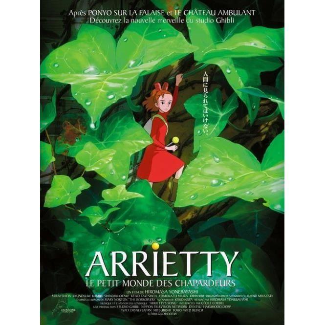

Arrietty Le Petit Monde des Chapardeurs Affiche Cinéma Originale Petit Format (53x40cm Roulée) Studio Ghibli