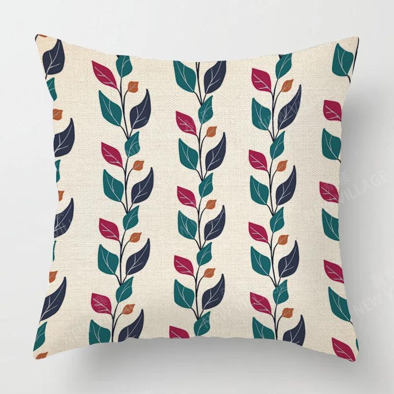 

Современный декор гостиной дома Наволочки для подушек Подушка диван 35x35см 40x40 60x60см 45x45см 40*40 наволочка бохо растение скандинавский 16x16in 40x40cm