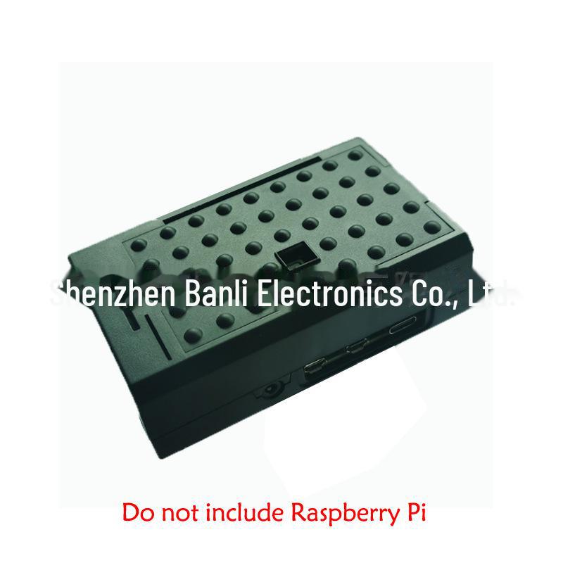 

Raspberry Pi 3B+/4B ABS Protective Case with Metal Rotating Bracket and Camera Mount