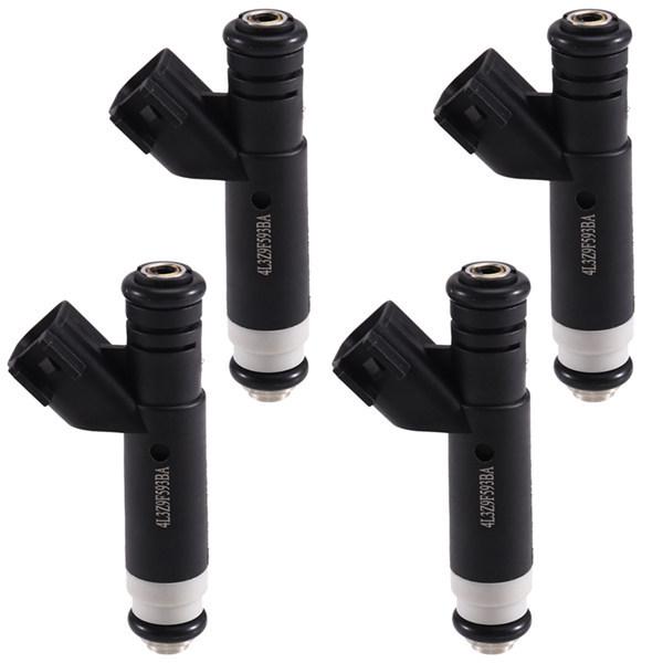 4-Color Plastic Fuel Injector Nozzle for Ford E-150/E-250 - Black