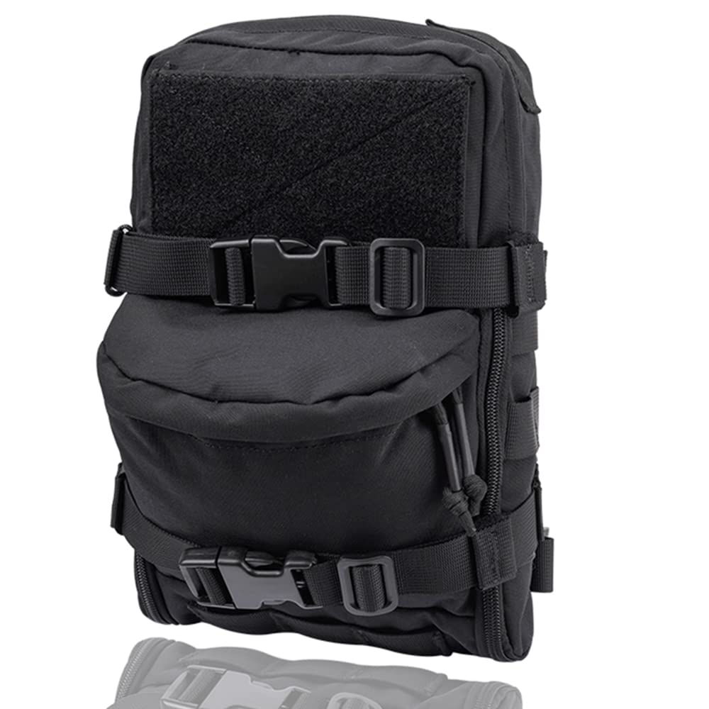 

Water Bag Tactical Pouch Hydration Pack Military 500D Nylon Molle Water Bottle Pouch Large Capacity Storage Bag Mountaineering Travel Backpack Airsoft