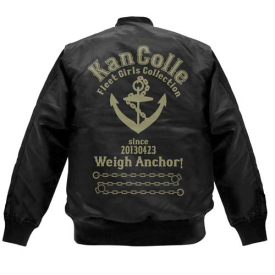 Kantai Collection Jacket Black Size S -KanColle- Admiral's MA-1