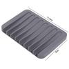 2Pcs Creative Soap Container Self Draining Soap Saver Tray Soap Dish Holder  Bathroom Accessories