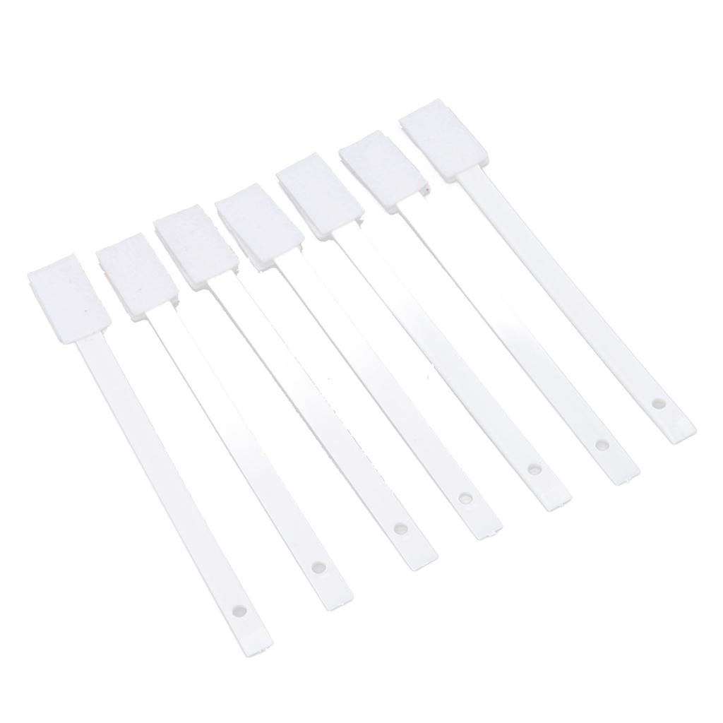 5 Pack Disposable Toilet Bowl Brushes Multipurpose Efficient Crevice Hole Brush for Toilet Corner