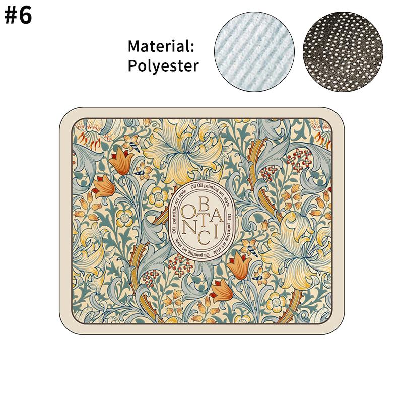 Quick Drying Dish Mat Printed Kitchen Tableware Coffee Draining Pad Dinnerware Cup Bottle Placemat Super Absorbent CoffeeMats