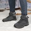Wasserdichte Schneestiefel Plüsch Damen Stiefeletten Herren Rutschfeste Baumwollschuhe Fellgefütterte Winter Warm Outdoor Wanderschuhe