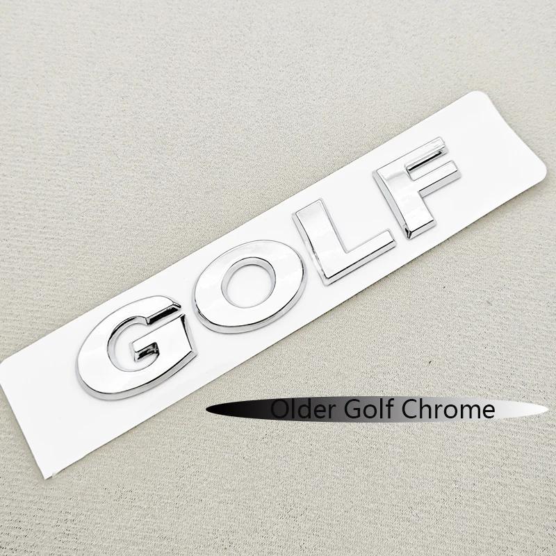 2026 Hot For Volkswagen VW 3D ABS Logo Golf Emblem Letters Badge For Volkswagen VW Golf 4 5 6 7 8 MK4 MK5 MK6 MK7 MK8 Car Rear T