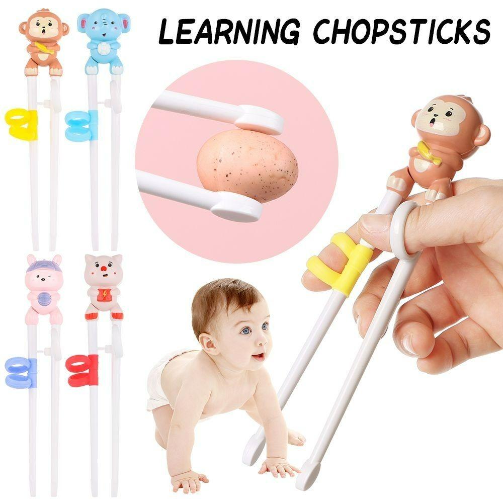 Cute Baby Kids Beginner Chopstick Learning Chopsticks Training Chopsticks Eating Helper