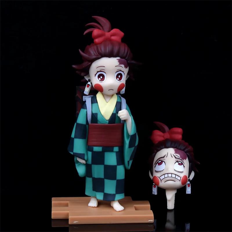 Demon Slayer Kamado Tanjirou Agatsuma Zenitsu  PVC Figure Toy PVC Figure Collection Model Toy