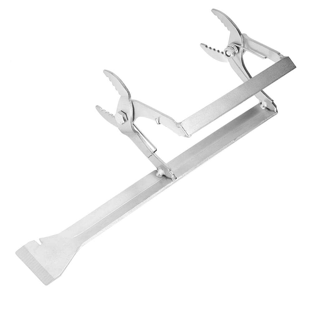 Stainless Steel Bee Frame Clip Clamp with Scraper Beehive Equipment Beekeeping Tool Accessories