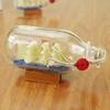 Mediterranean Style Glass Ship in a Bottle Ornament - A Popular Tourist Keepsake
