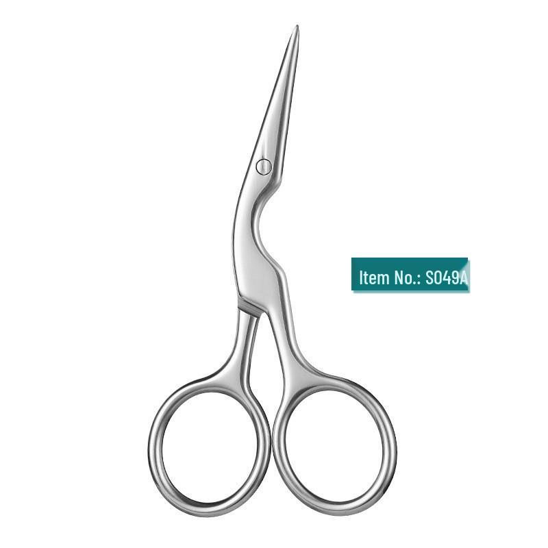 Eyebrow & Nose Hair Trimmer, Round Head Stainless Steel Scissors, Nail Clippers, and Dead Skin Beauty Tools