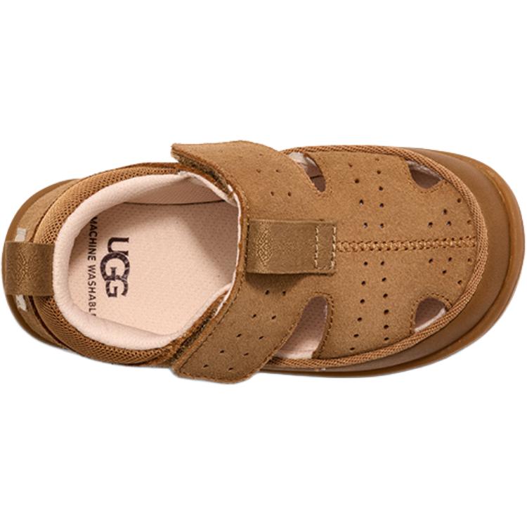 UGG Comfort Il 2.0 Versatile Fashion Simple Durable Low-Top Casual Shoes Kids sneaker Chestnut 1166714T-CHE