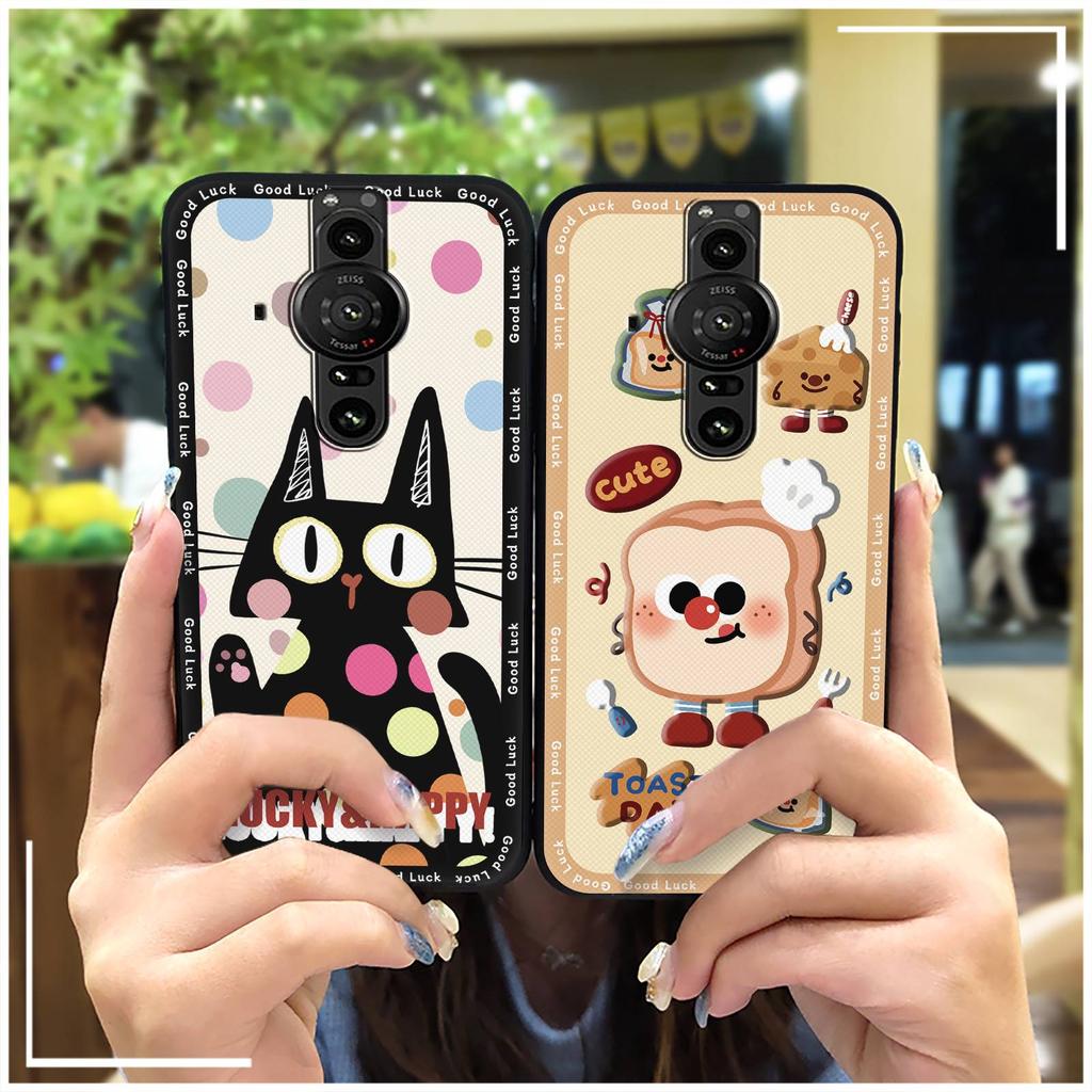 Soft Case Fashion Design Phone Case For Sony Xperia Pro-I Durable Back Cover Shockproof Phone Pouch Graffiti Waterproof