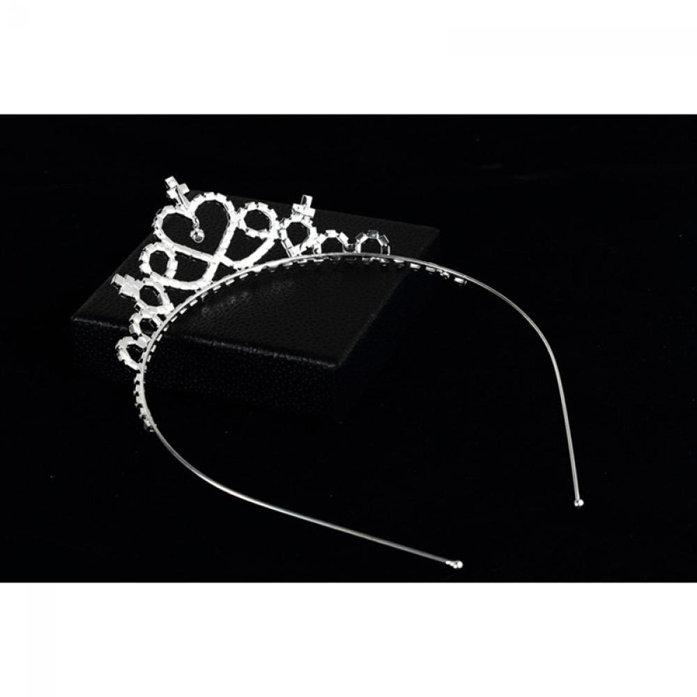 Party Diamond Bridal Tiara Headband Crystal Hair Hoop Crown