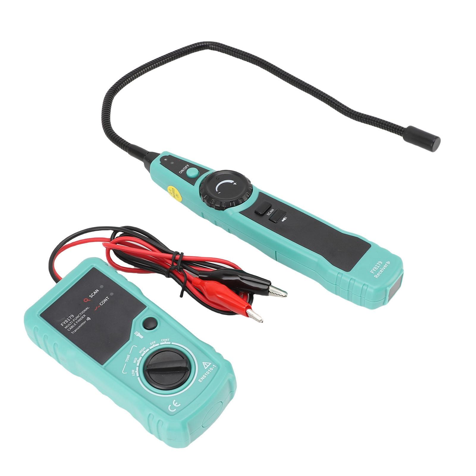 

Underground Cable Locator Anti Interference Multifunctional Cable Finder Wire Detector for Electrician