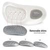 Breathable Detachable Arch Support Insoles for Flat Feet