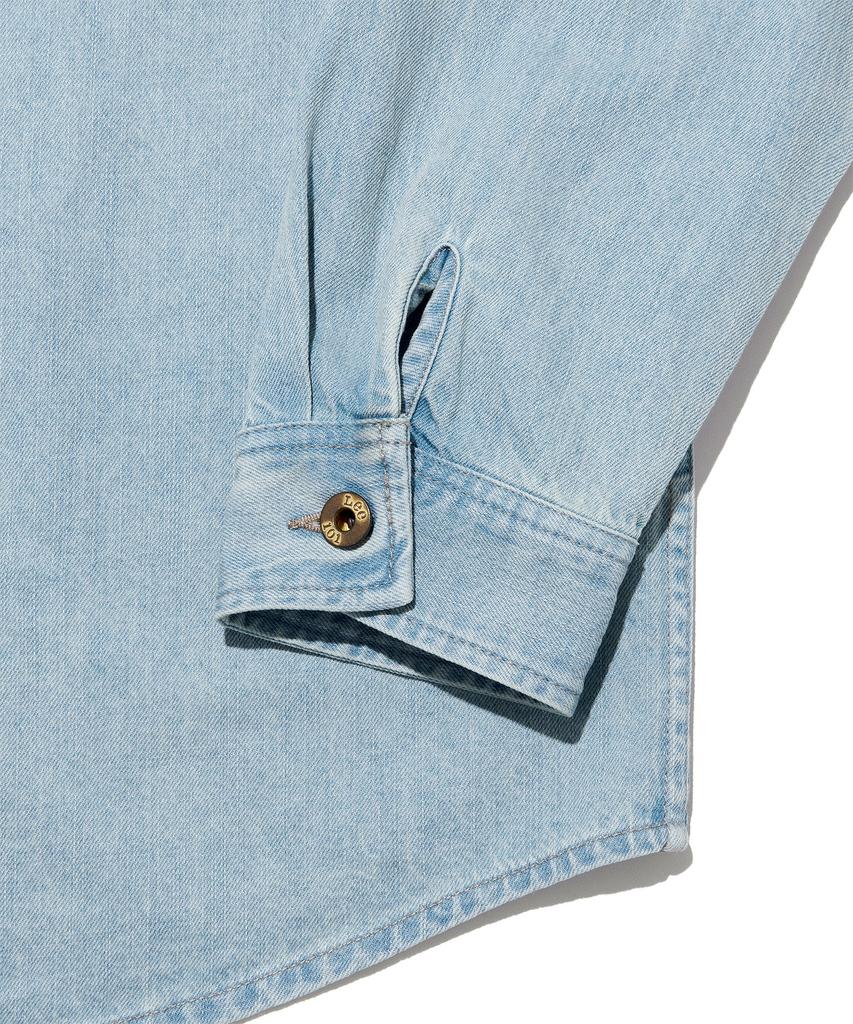 Lee [101St] Vintage Cowboy Denim Shirt Indigo Light
