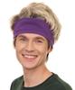 Wigs2you H-5628 Premium Adult Men's Kung Fu Cobra Hero Wig with Headband, Soft Synthetic Hair, Perfect for Halloween and Parties