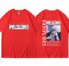 Japan Anime Jujutsu Kaisen Tričko Gojo Satoru Harajuku Manga Krátký rukáv Unisex Dámské Cool trička Streetwear Y2k Oblečení Topy