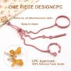 Stretchable Pacifier Chain Silicone Baby Strap 28cm Length for Securing Toy & Bottles In Car Seats Or Shopping Trolleys