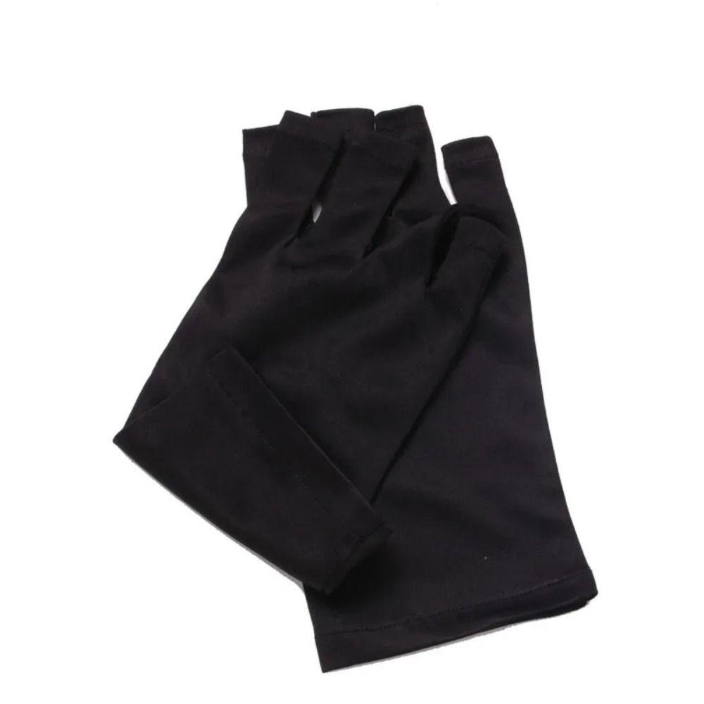 Protect Finger Skin Nail Painting Gloves Anti -UV UV-protective Gloves Nail Art Mittens  Nail Tools