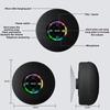 New Bathroom Waterproof Wireless LED Speaker Large Suction Cup Mini Portable Bluetooth Speakers for Home Outdoor Sports Camping
