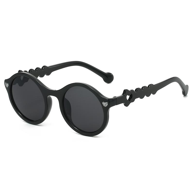 New Kids Sunglasses Cute Round Retro Sun Glasses UV400 Protection Fashion Trend Boys Girls Eyewear