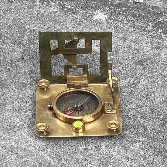 Brass Sundial Compass7.62 cm Nautical Maritime   Sun Dial Gift From United Kingdom Based Seller