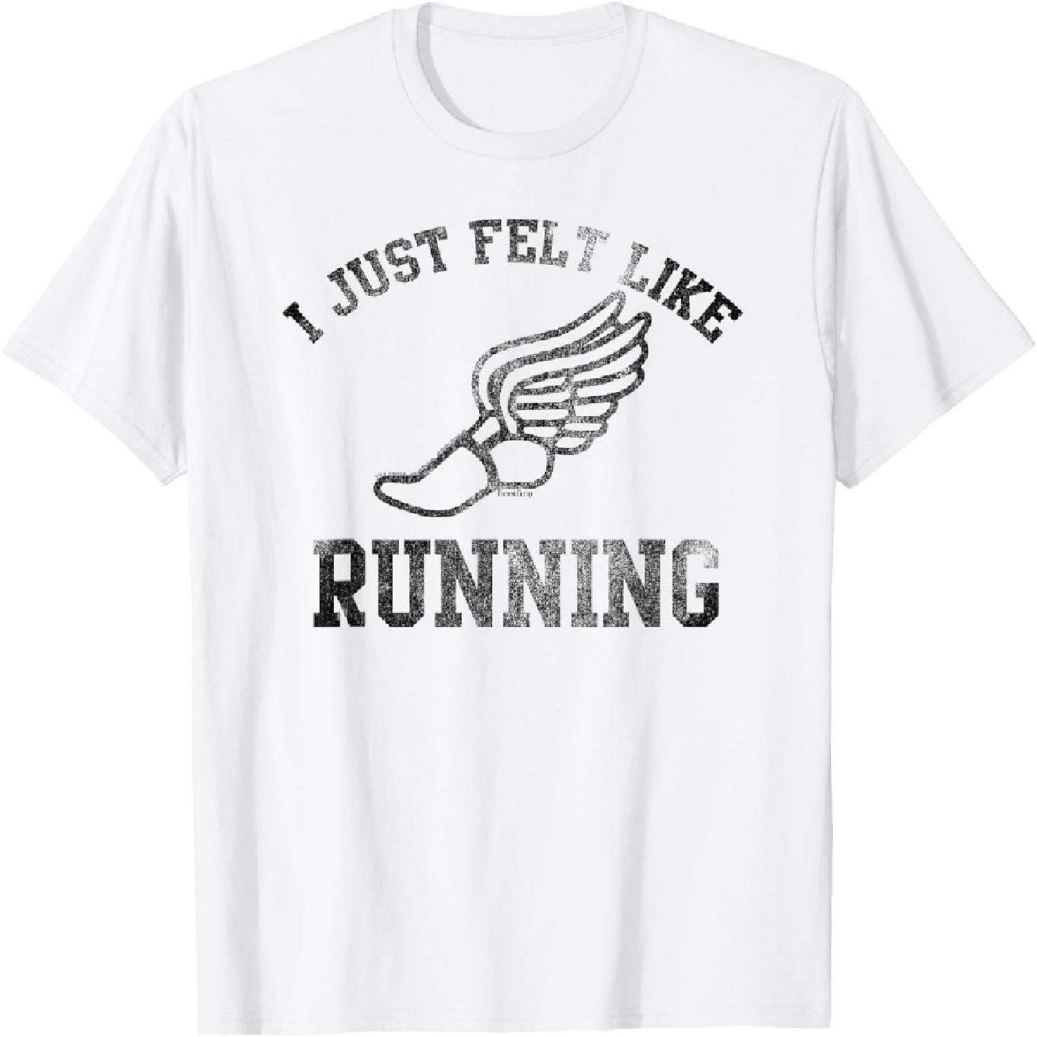 Forrest Gump I Just Felt like Running T-Shirt XXXXXL белый