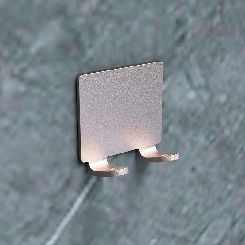 Haosi No-Drill Kitchen & Bathroom Razor Wall Hooks, Back-of-Door Clothes & Hat Storage, Space-Saving Aluminum Design.