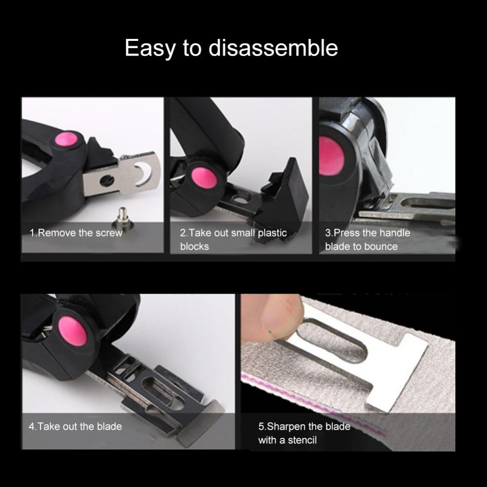 Professional U Shape Nail Art Clipper Stainless Steel Manicure Scissors  Nail Art Project