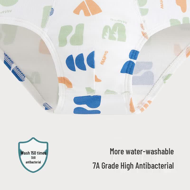 YEEHOO Kids' 7A Antibacterial Breathable Underwear