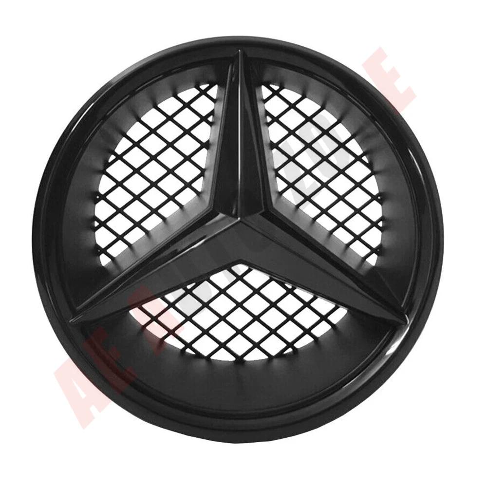 Černá a stříbrná přední mřížka stylu OE Lesklý černý znak hvězdy Pro Mercedes Benz Třída GLK X204 2008-2012 GLK280 GLK300 GLK350