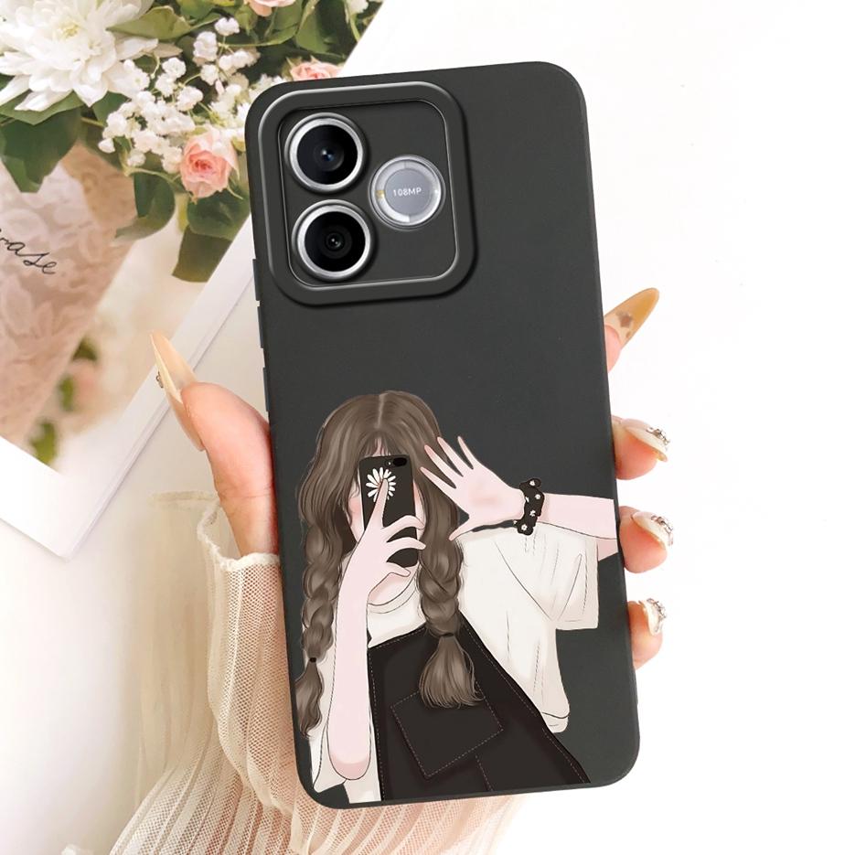 For Honor 600 Lite Case LNA-NX1 Cute Funny Cartoon Cover Shockproof Soft Silicone Case For Honor 500 Smart Honor600 Lite 5G Bags
