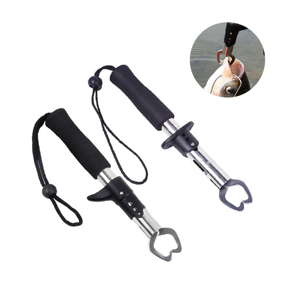 Rust Proof 304 Stainless Steel Fish Controller Portable Professional Fish Grip Lip Catcher Folding Pliers Fishing Equipment