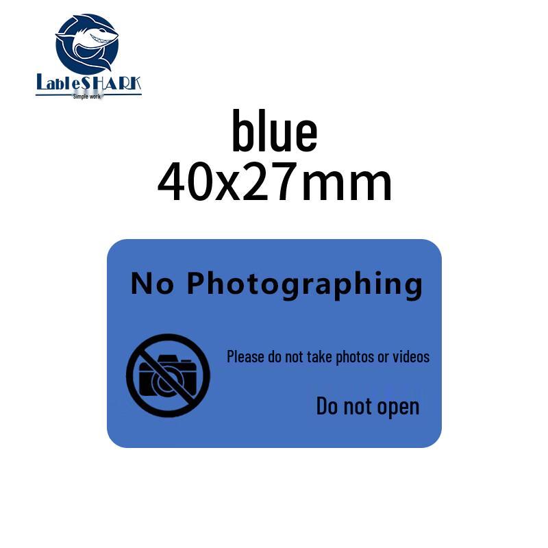 LableSHARK Anti-Tamper Camera Privacy Stickers