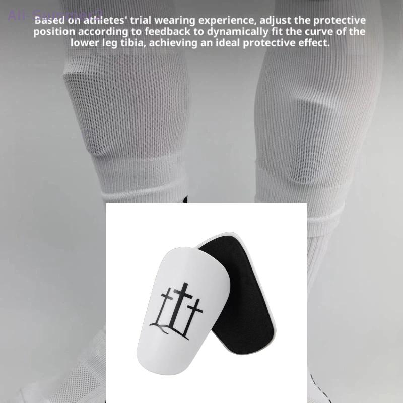 1Pair Mini Football Shin Guards Lightweight Soccer Training Shank Board Wear-resistant Shock Absorbing Leg Protector Shin Pad