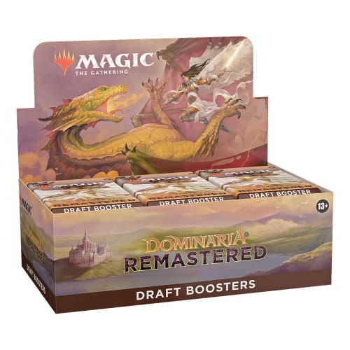 Magic: The Gathering Dominaria Remastered Draft Booster, English Version, 36 Packs, MTG Trading Cards, Wizards of the Coast, D15040000